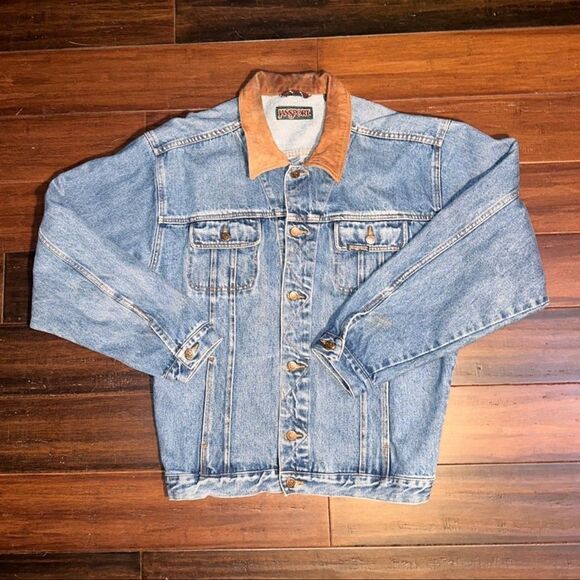 Vintage Jansport Denim Jacket - Picture 1 of 5